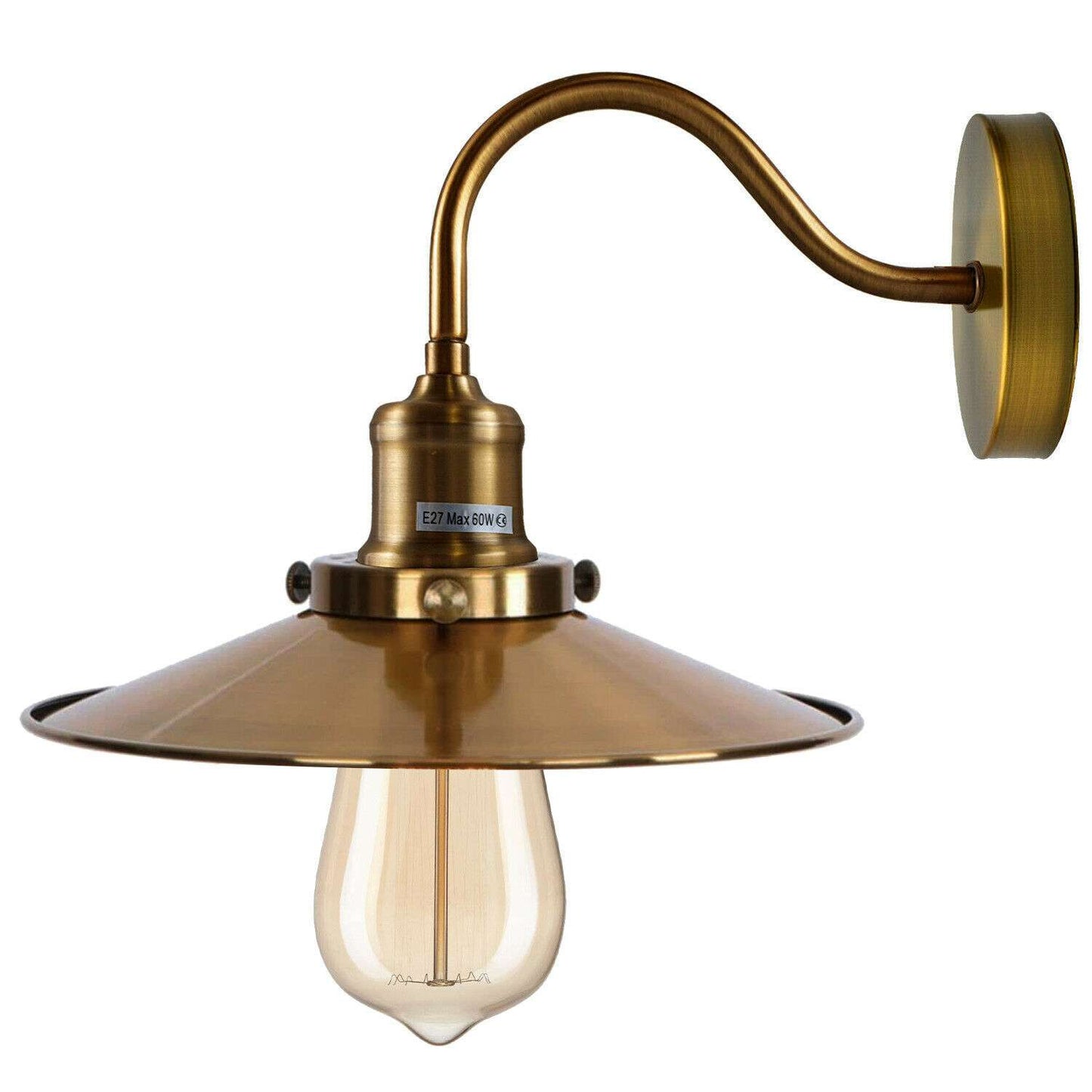 Vintage Industrial Metal Wall Sconce Lamp Wall Light Fitting