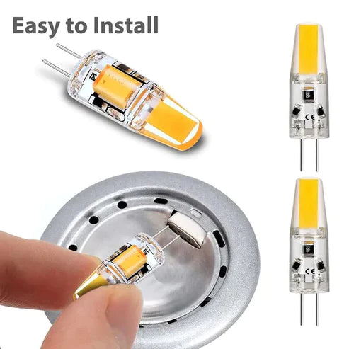 Cool white G4 COB 3W bulb