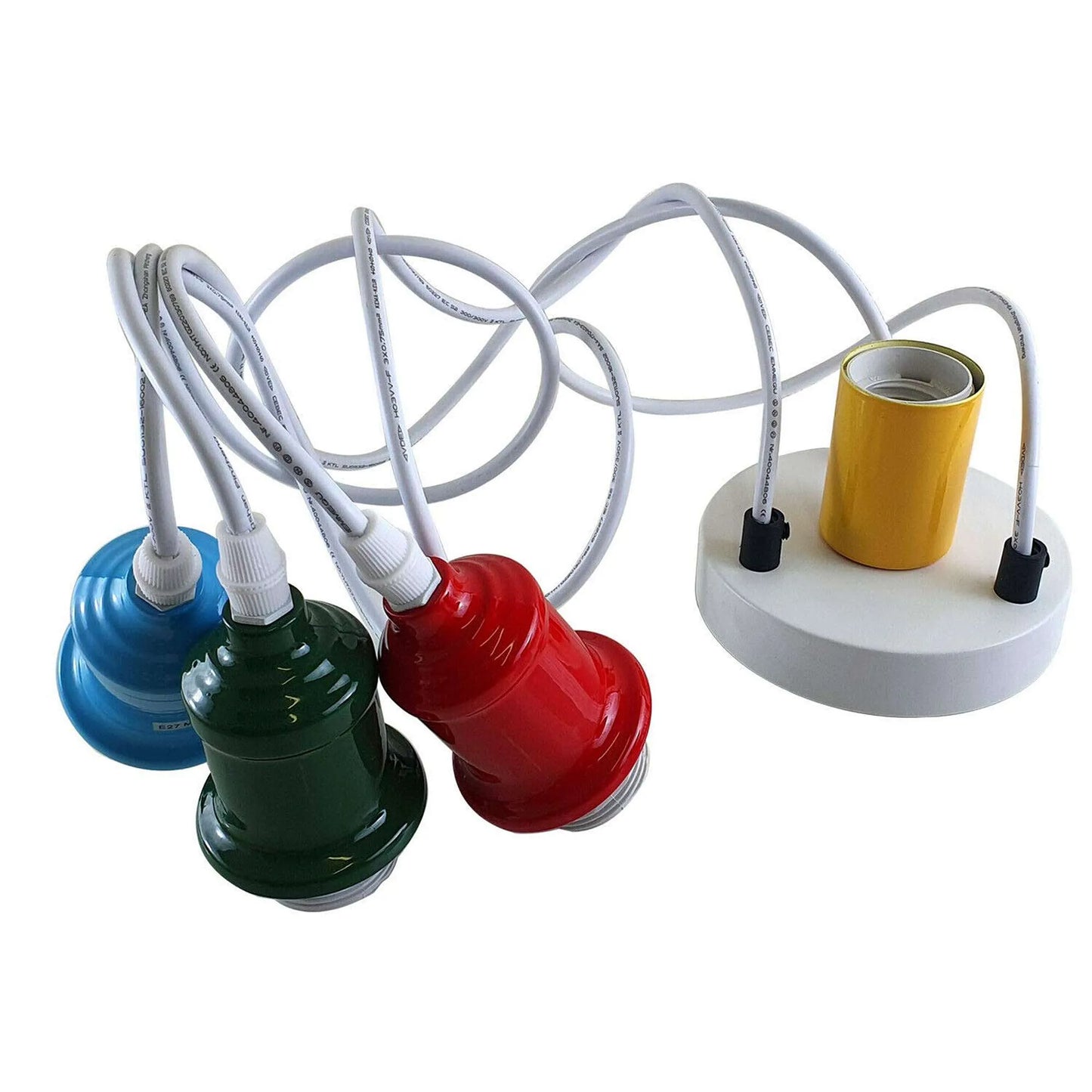 3 Way Spider Light E27 Adjustable Cable Pendant Light
