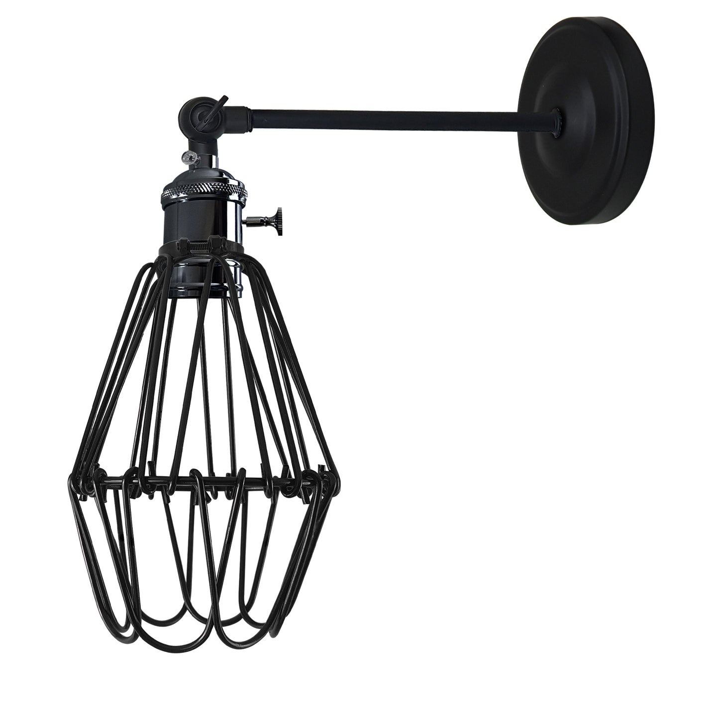 Easy Fit Pendant Light Shade Metal Cage Drum Lampshade Pendant Lamp / Ceiling