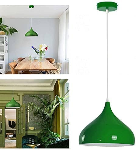 Single Head Dome Shade Hanging Macaron Pendant Light