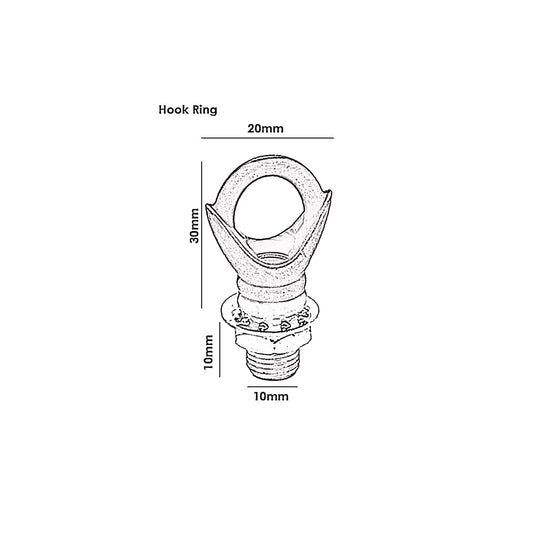 Ceiling Hook Ring For Pendants Fixtures Chandelier Hanging Light Holder
