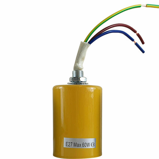 Modern Industrial Lamp with Antique Retro Edison E27 Bulb Holder Light Fitting