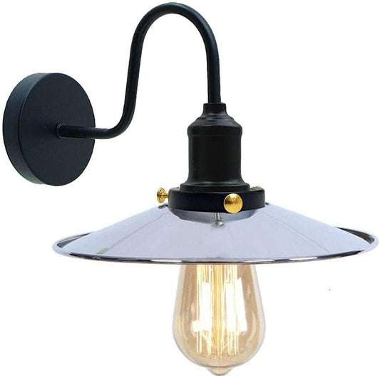 Industrial Wall Sconce Light Fittings Metal Shade Light Fixture