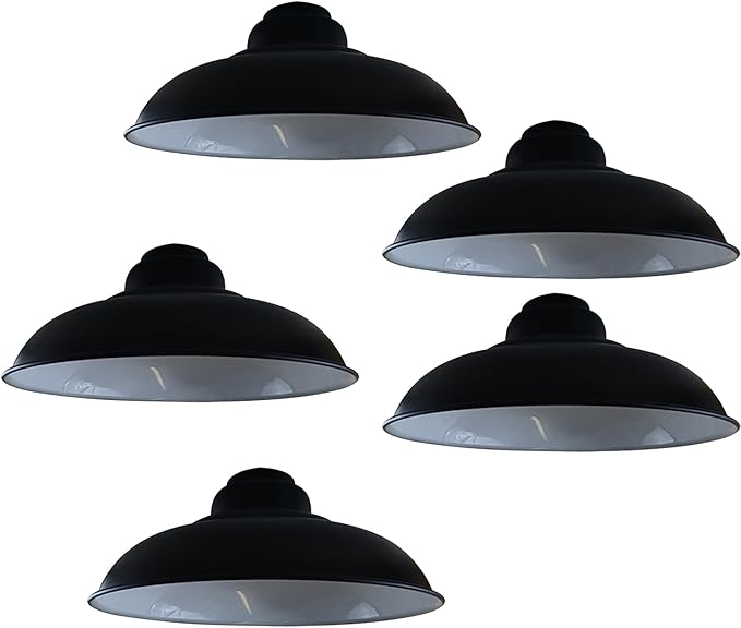 Vintage Metal Lampshade – Easy Fit E27 Ceiling Light Shade