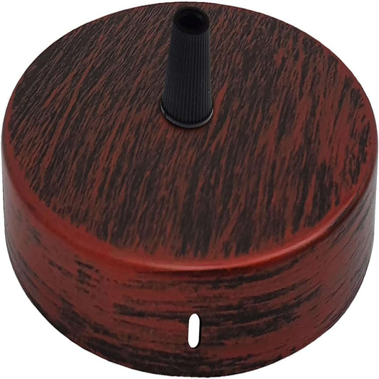 Classic Industrial Ceiling Rose for Pendant Fixtures – 100x25mm