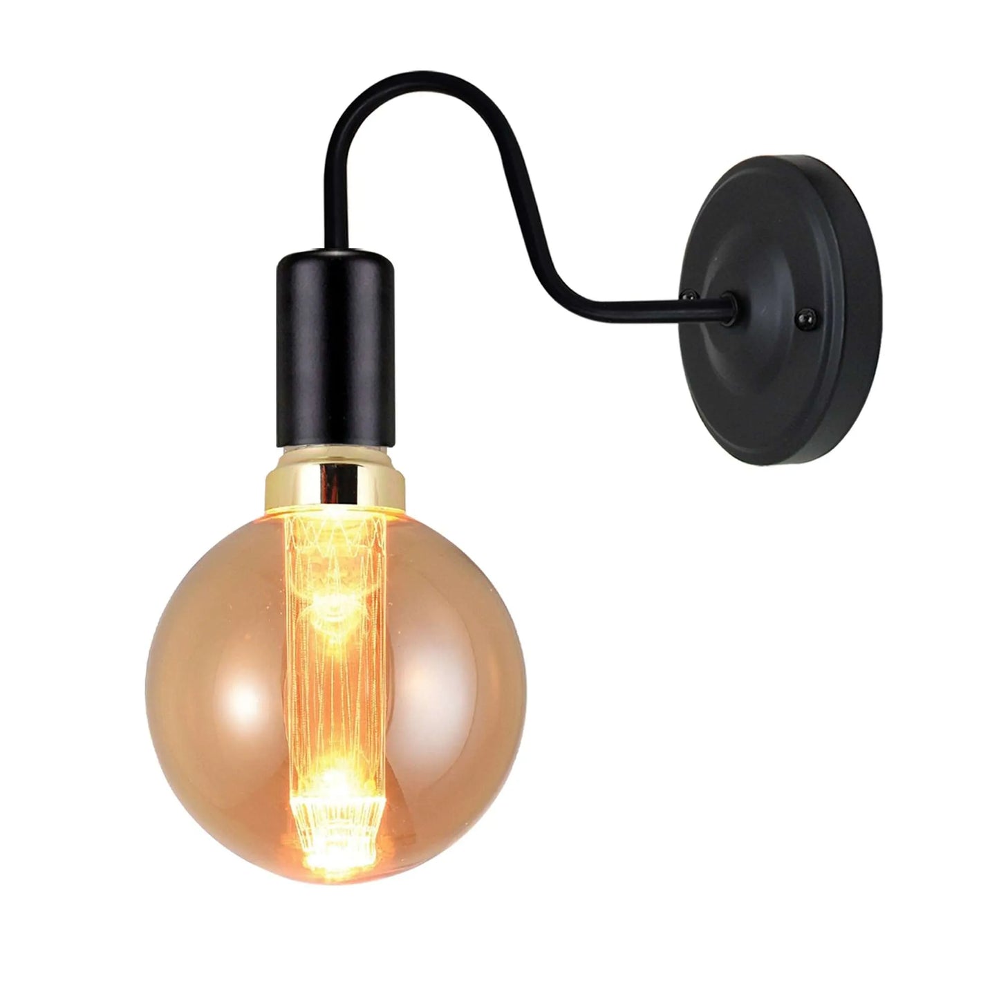 Metal Swan Neck Wall Sconce Light Vintage wall lamp