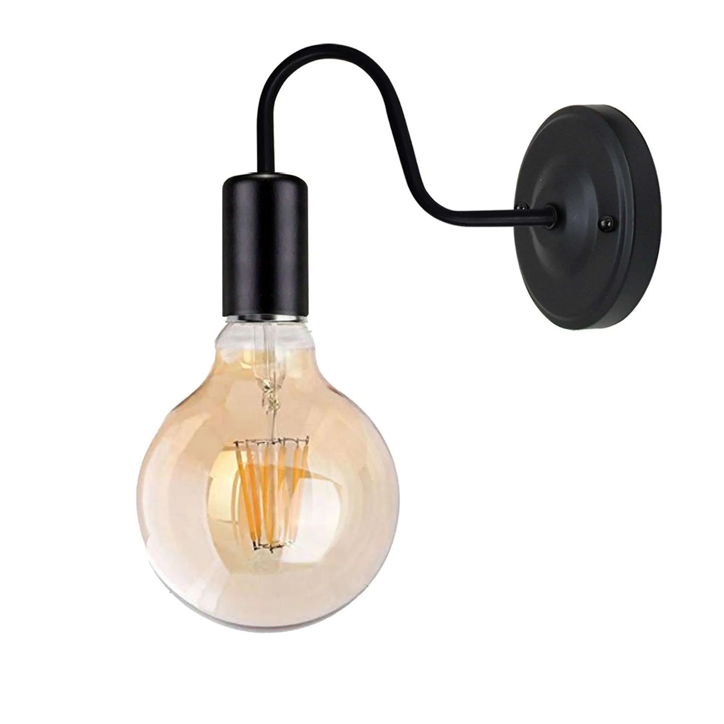 Metal Swan Neck Wall Sconce Light Vintage wall lamp