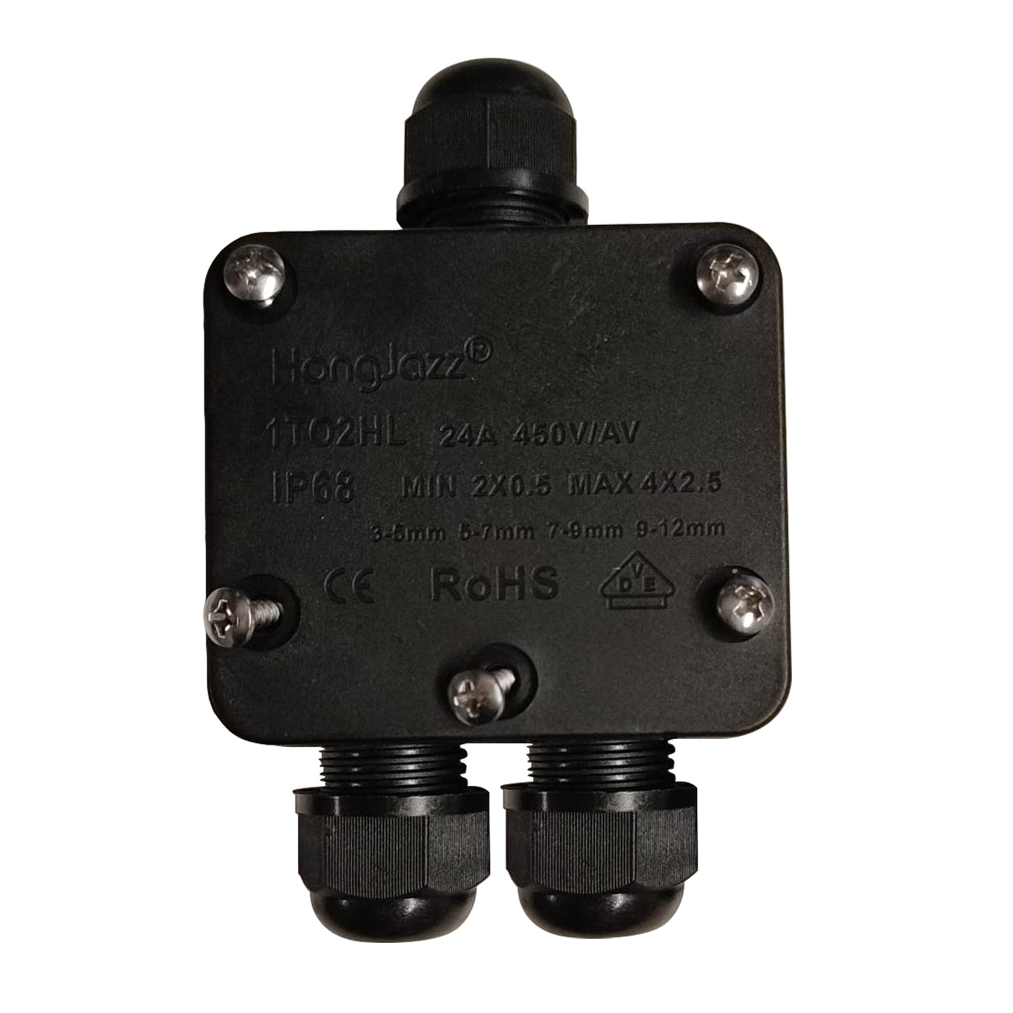 IP68 Waterproof Electrical Junction Box Cable Connector