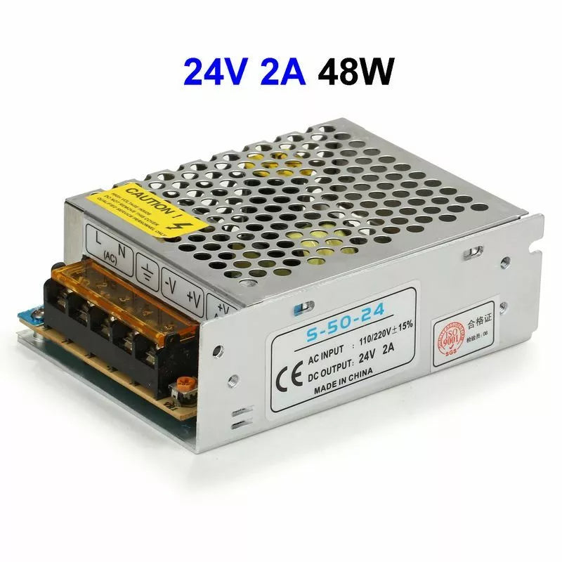 DC24V LED Driver Power Supply for Indoor Use | IP20 Rated