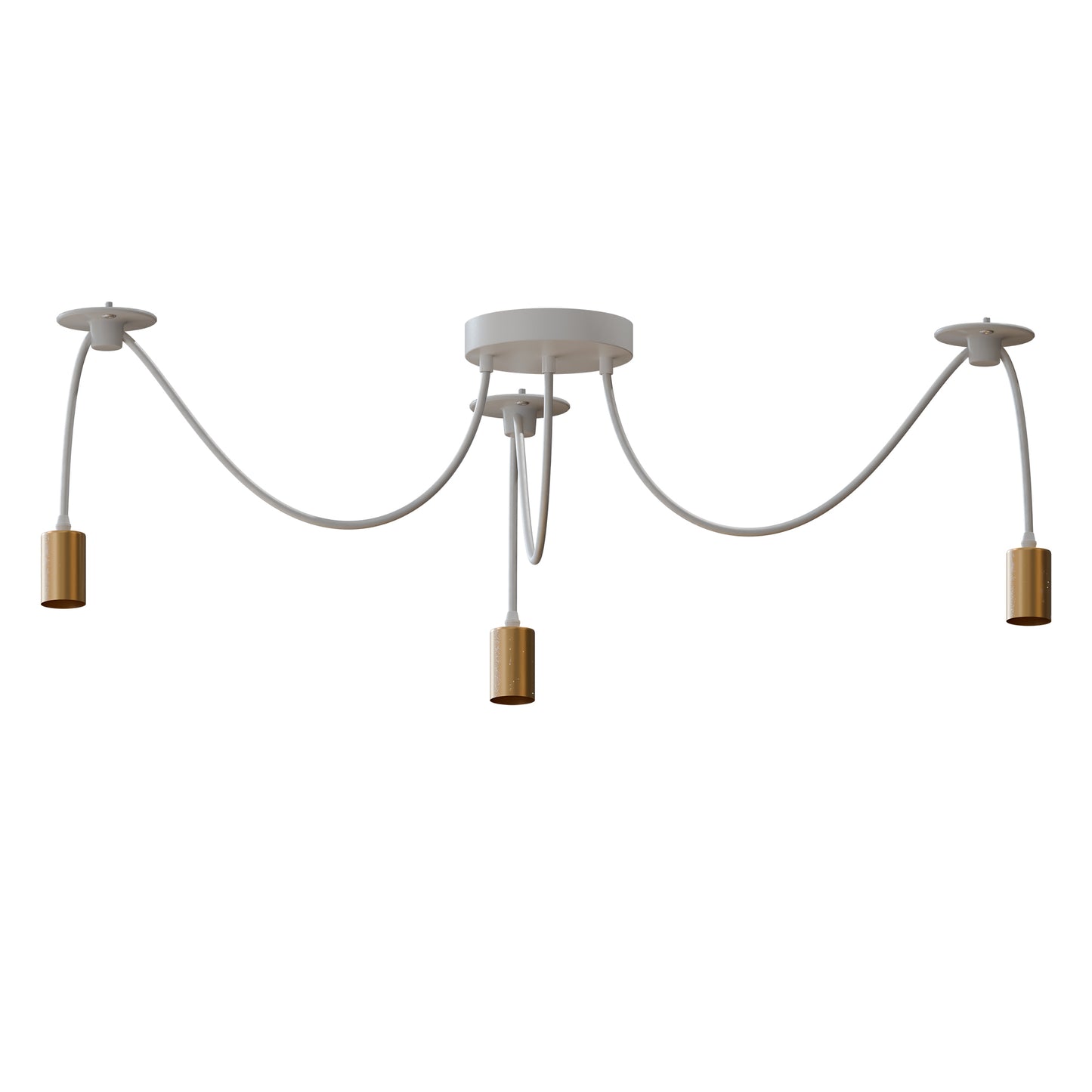 3 Way Spider Light E27 Adjustable Cable Pendant Light