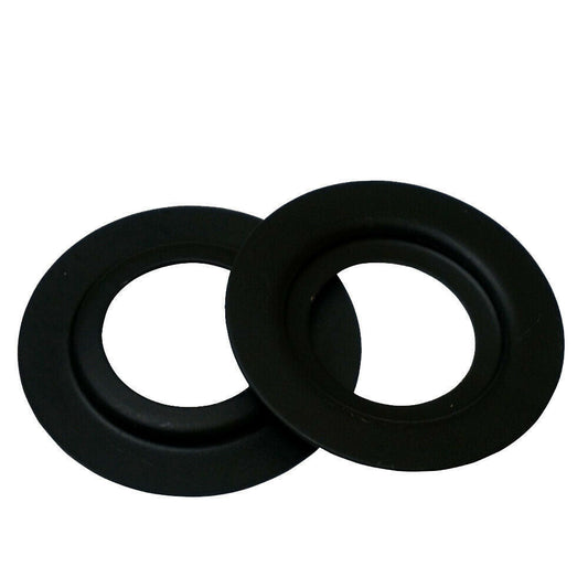 Metal Lamp Shade 2 pack Black Reducer Ring For ES/E27 to BC/B22 Base? Plate Light Fitting Ring Washer Adapter Converter Light Fixture UK.