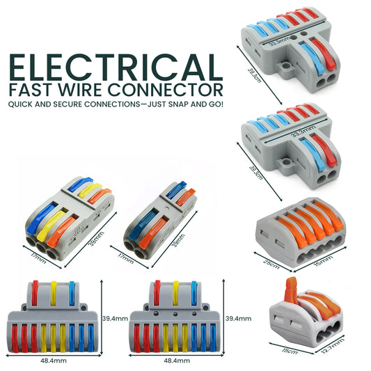 Terminal Block 3 Way Cable Connector