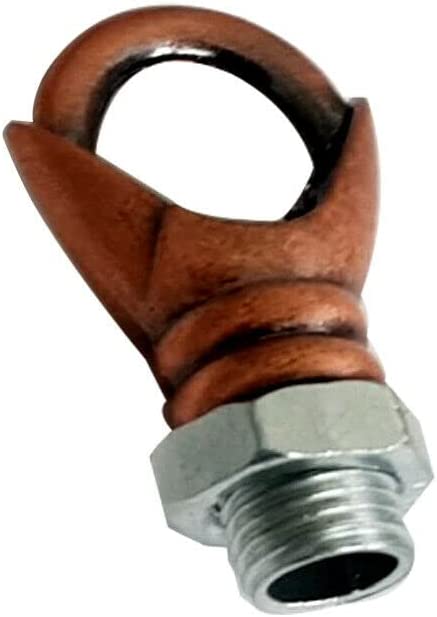 5 Pack Retro Copper Ceiling Hook Light Fitting Pendant