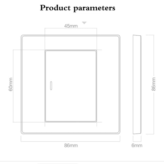 3 Gang Wall Light Switch Screw less 10A 13AM