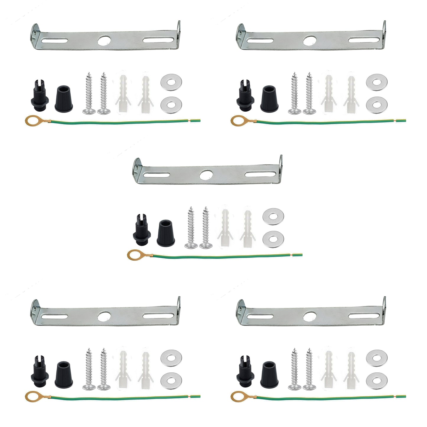 115mm Lighting Fixture Plate Bracket Fitting Accessories Set