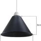 18cm x 10cm Large Easy Fit Pendant Light Shade Metal Lampshade Wall Lamp