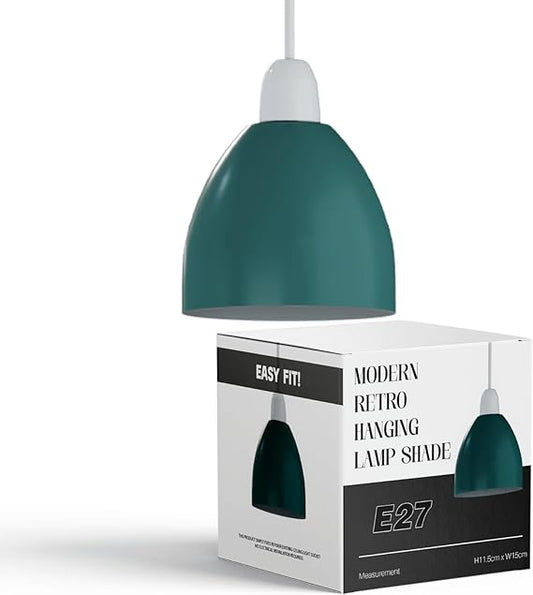 Modern Retro Light Shade Easy Fit E27