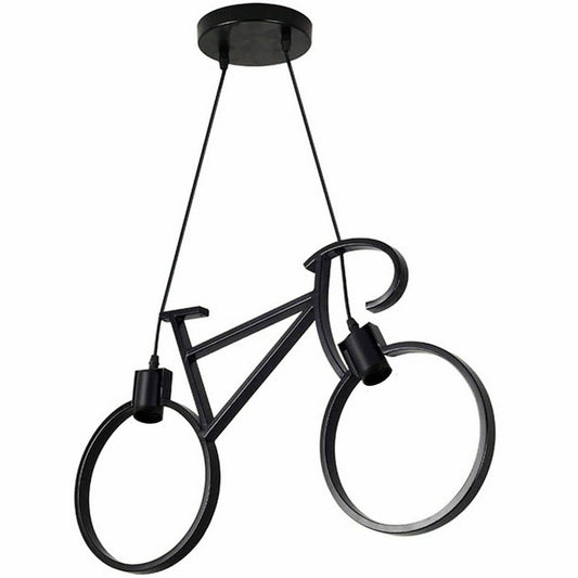 Retro Bicycle Ceiling Hanging Pendant Light Shade Modern cycle Lampshade