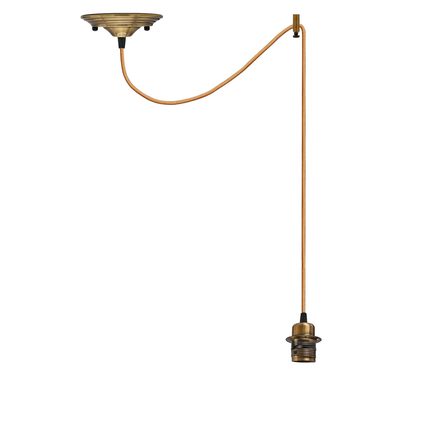 Vintage Metal E27 Spider Pendant Hanging Light Fixtures