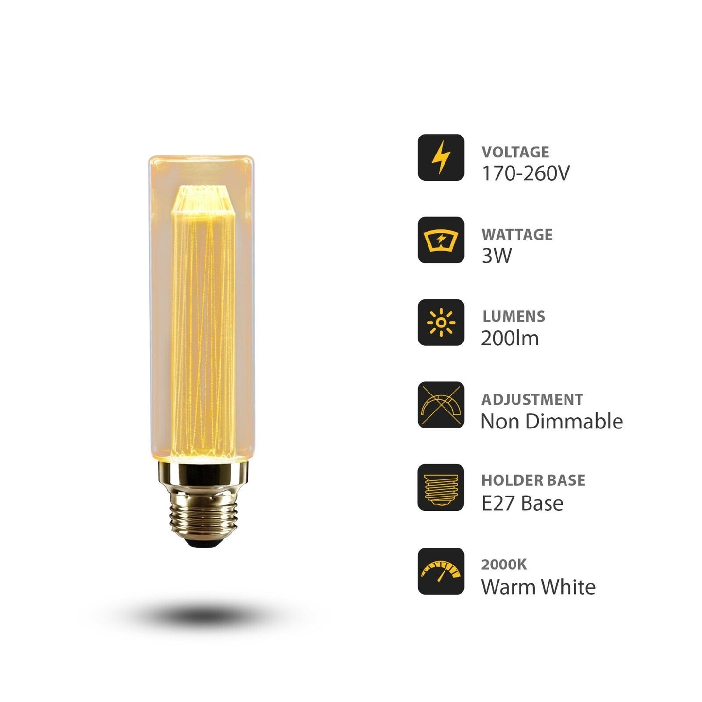Timeless Elegance with Vintage Edison LED Bulbs – Amber Glow, Modern Efficiency