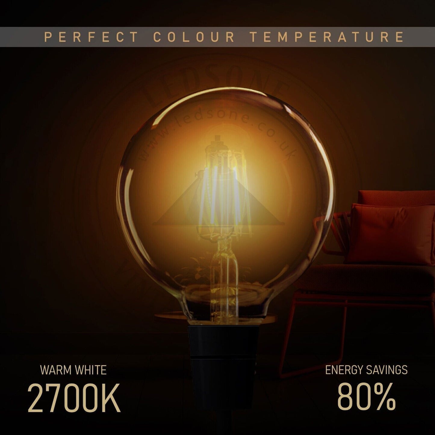 Timeless Elegance with Vintage Edison LED Bulbs – Amber Glow, Modern Efficiency