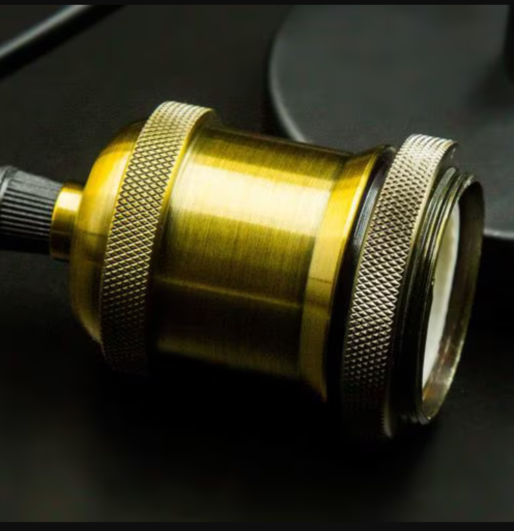 Vintage Pendant Light Fitting Lamp E27 Holder with 2M Adjustable Cable