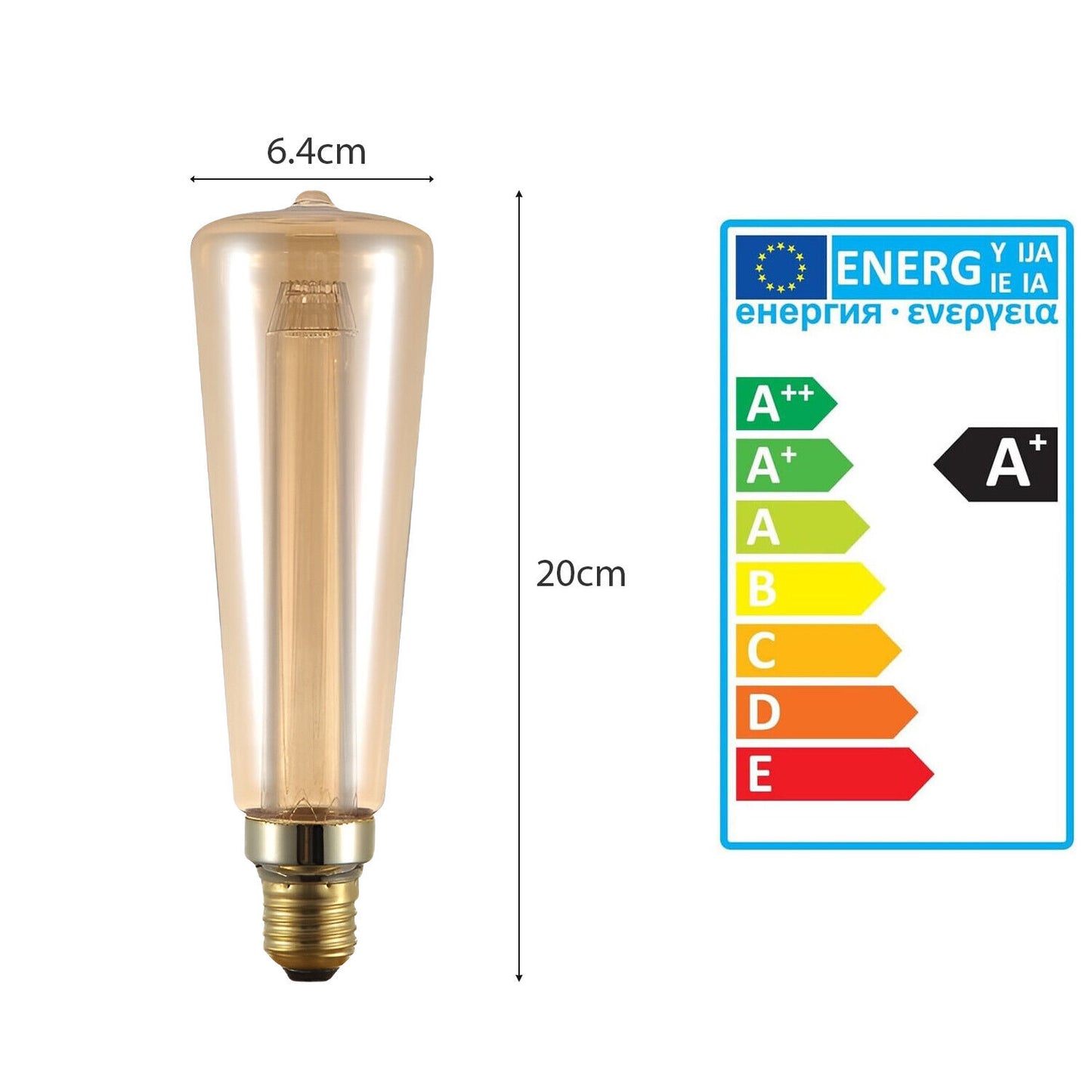Timeless Elegance with Vintage Edison LED Bulbs – Amber Glow, Modern Efficiency