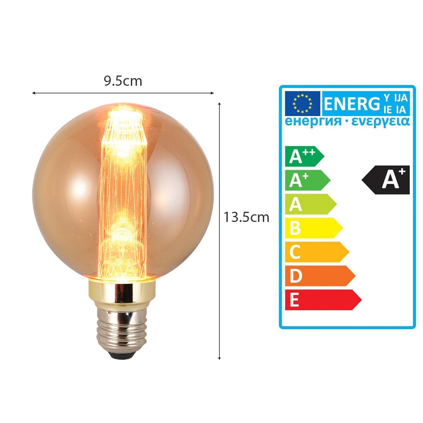 Timeless Elegance with Vintage Edison LED Bulbs – Amber Glow, Modern Efficiency