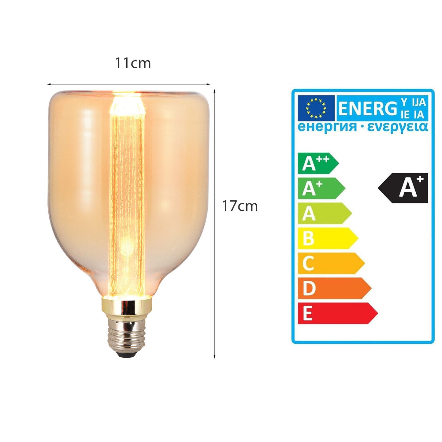 Timeless Elegance with Vintage Edison LED Bulbs – Amber Glow, Modern Efficiency