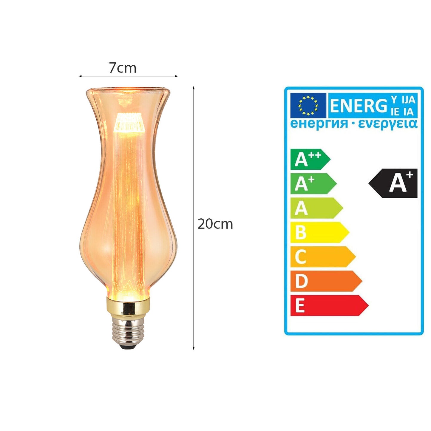 Timeless Elegance with Vintage Edison LED Bulbs – Amber Glow, Modern Efficiency