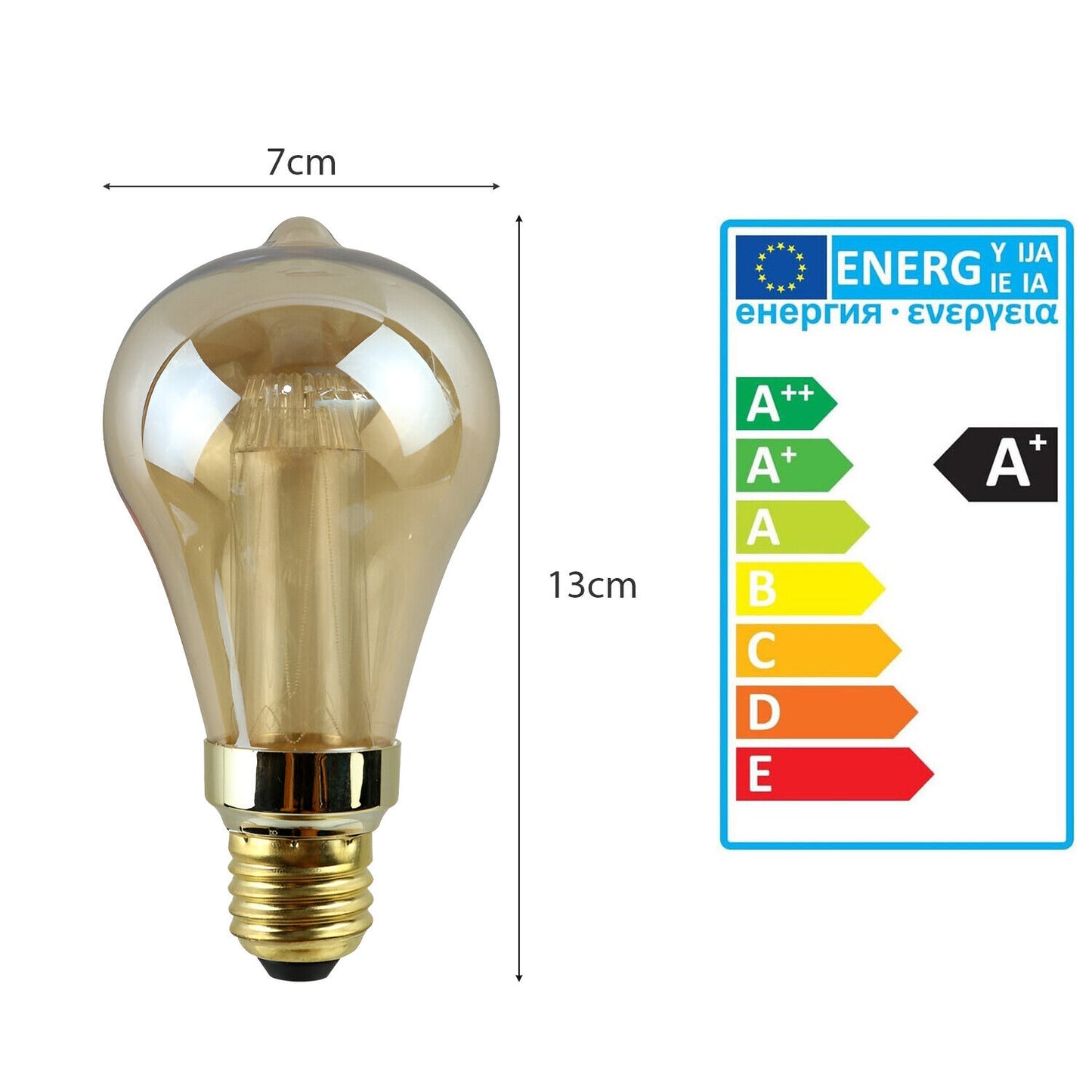 Timeless Elegance with Vintage Edison LED Bulbs – Amber Glow, Modern Efficiency