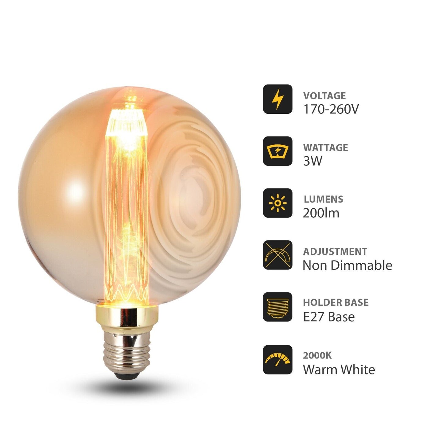 Timeless Elegance with Vintage Edison LED Bulbs – Amber Glow, Modern Efficiency