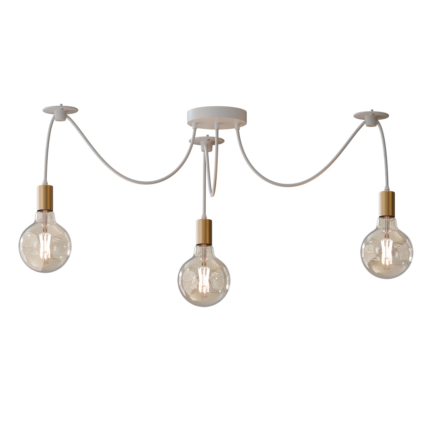 3 Way Spider Light E27 Adjustable Cable Pendant Light