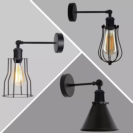 Long Arm With Short Holder Wall Light