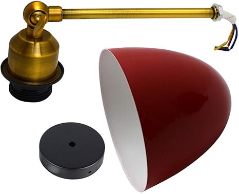 Industrial Bell-Shaped Wall Sconce Modern & Timeless Lighting