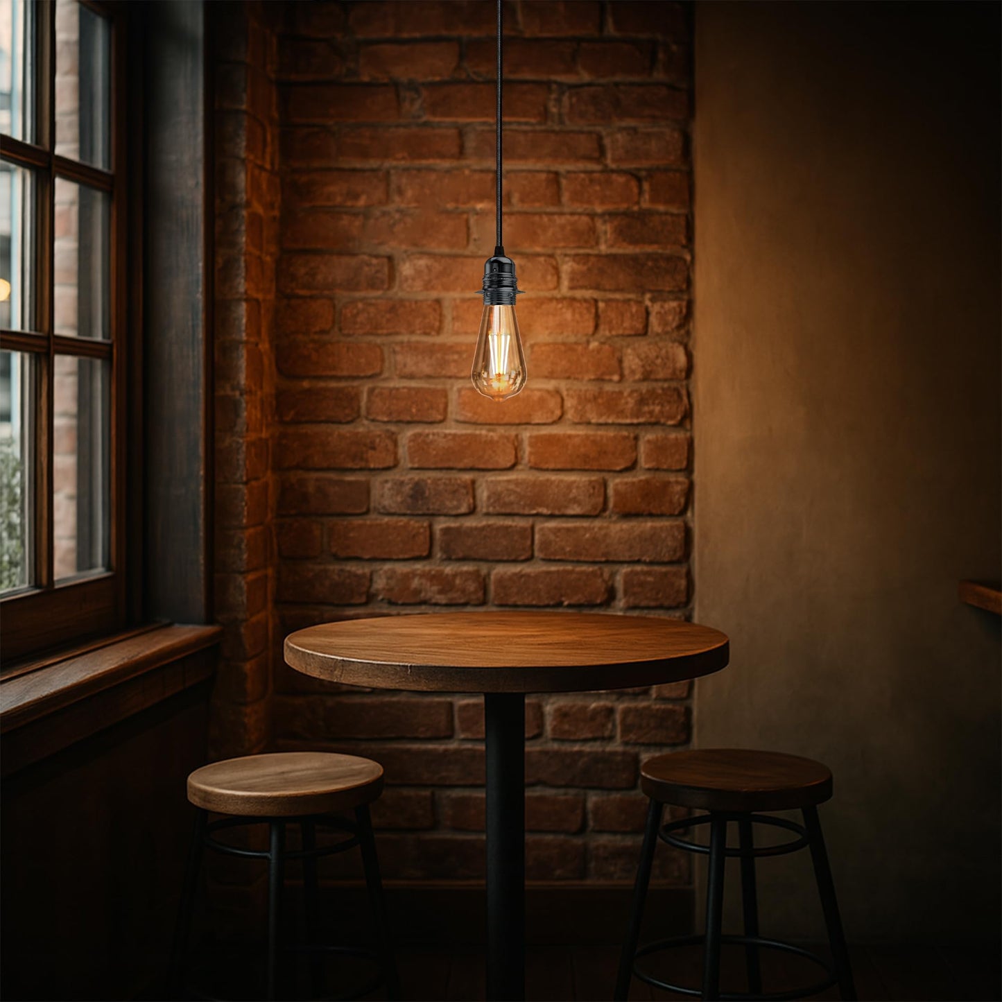 Vintage Metal E27 Spider Pendant Hanging Light Fixtures