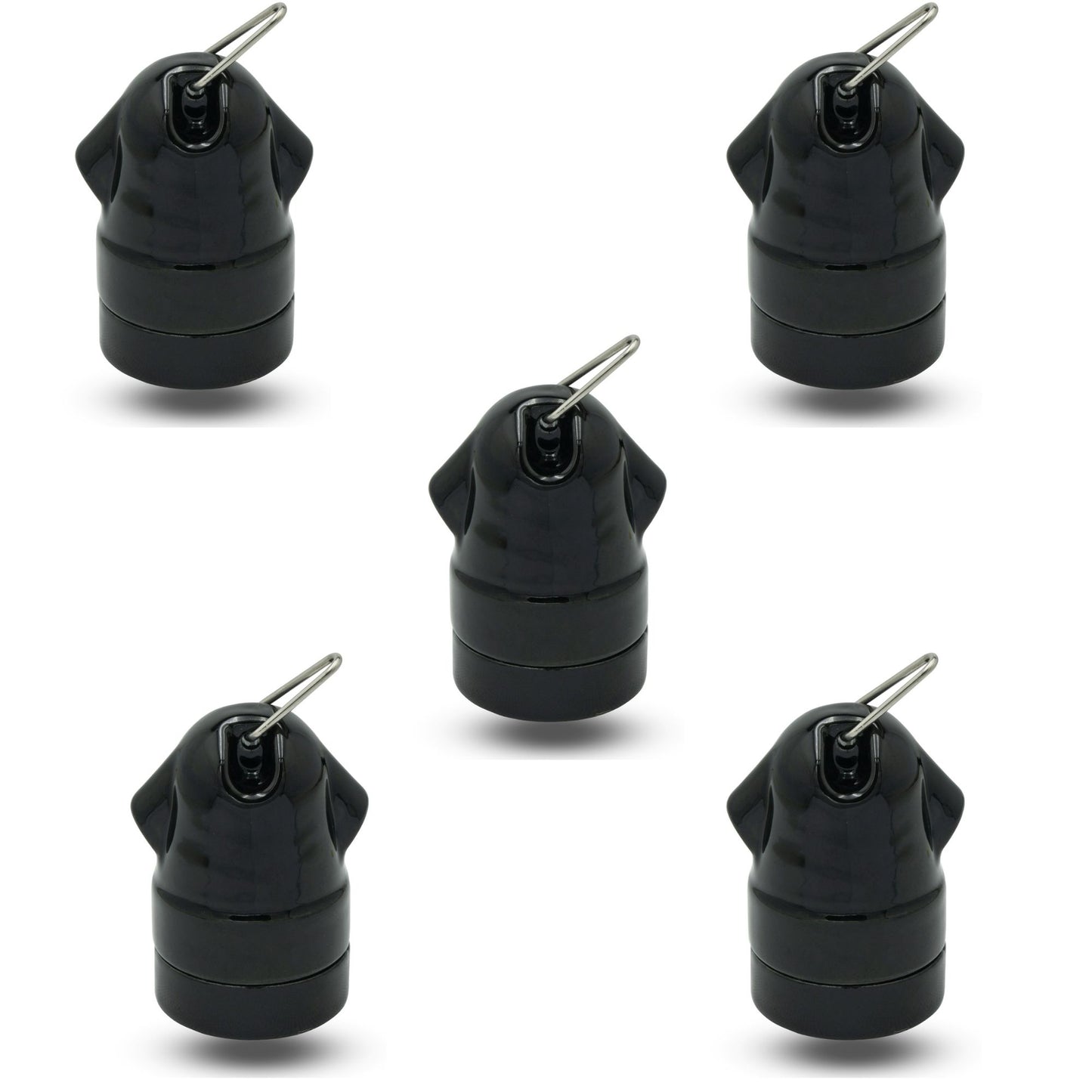 Vintage Industrial E27 Lamp Bulb Metal Holder Retro Edison E27 Fitting