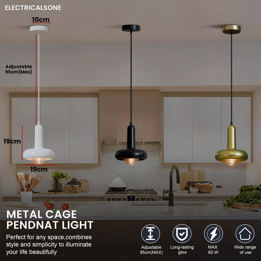 Industrial Adjustable Ceiling Hanging Pendant Light Fixture