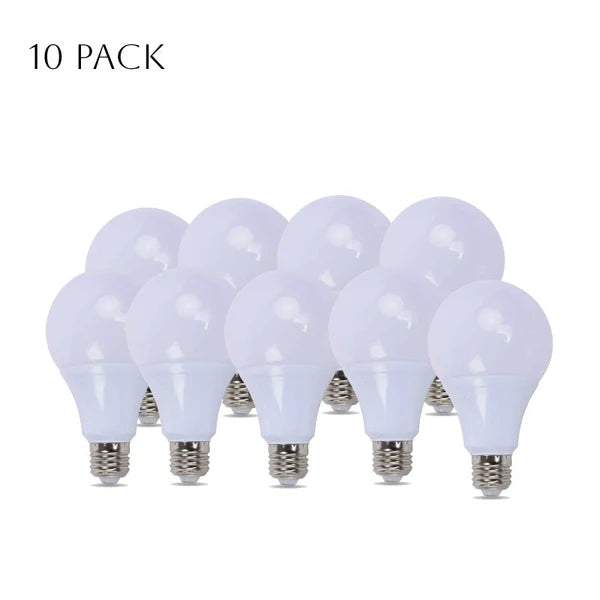 LED E27 A60 18W Cool White 6000K Non-Dimmable Bulb(Energy Saving)