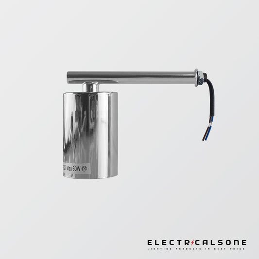 Wall Sconce Metal Short Arm Wall Lamp E27 Lamp Socket Fitting Fixture