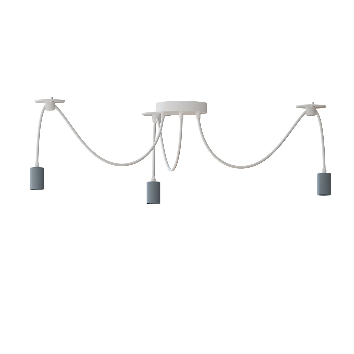 3 Way Spider Light E27 Adjustable Cable Pendant Light