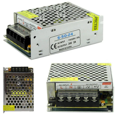 DC 5V IP20 Regulated Switching LED Transformer for Low Voltage Lights