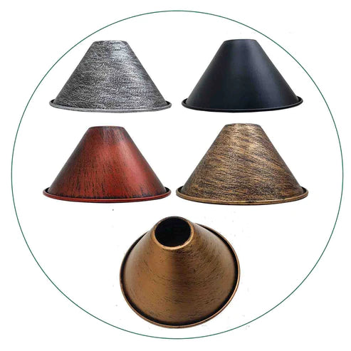 metal ceiling light shades