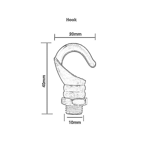 Ceiling Hook For Pendants Fixtures Chandelier Hanging Light Holder