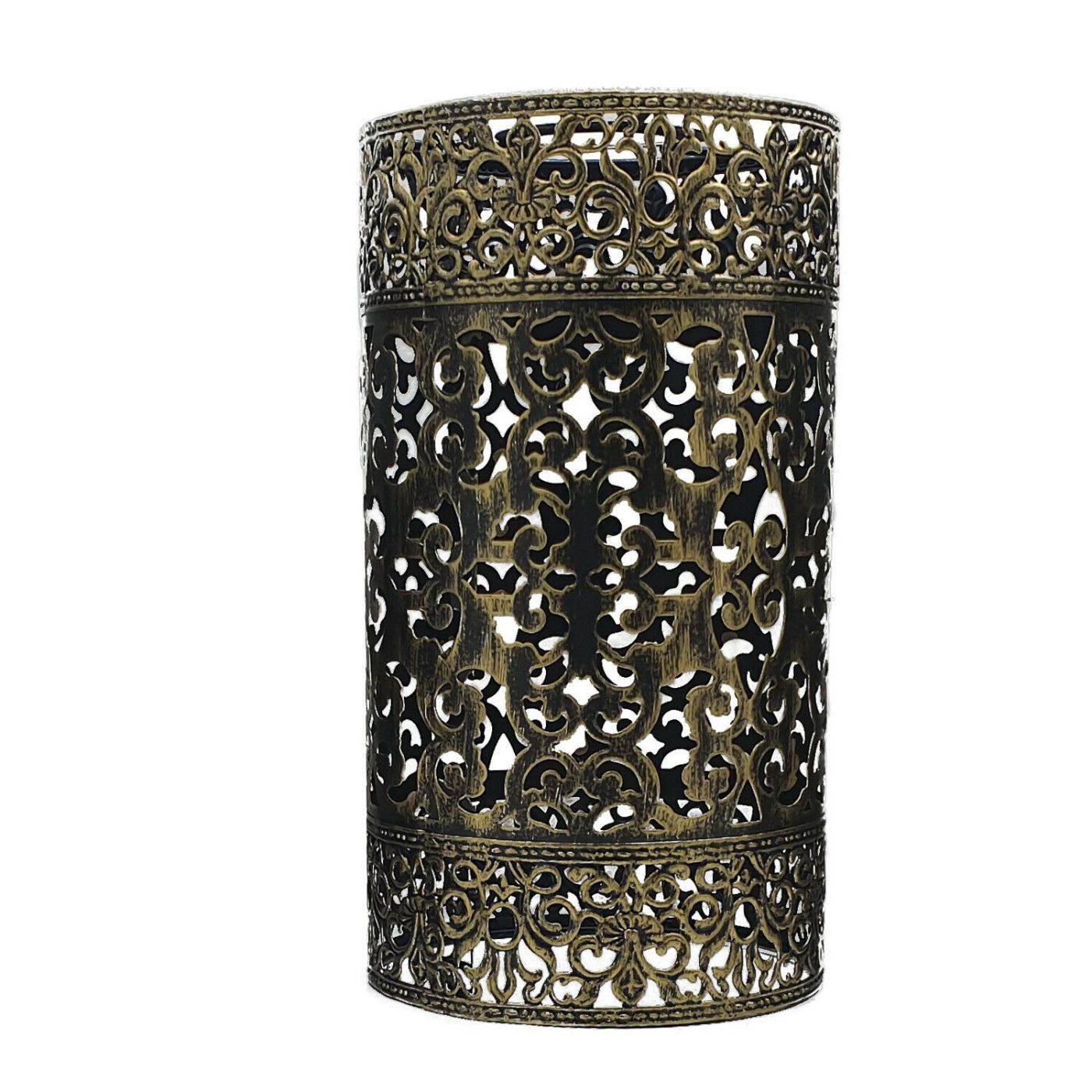 Modern Retro-Style Metal Drum Lampshade - Easy Fit Light Shade