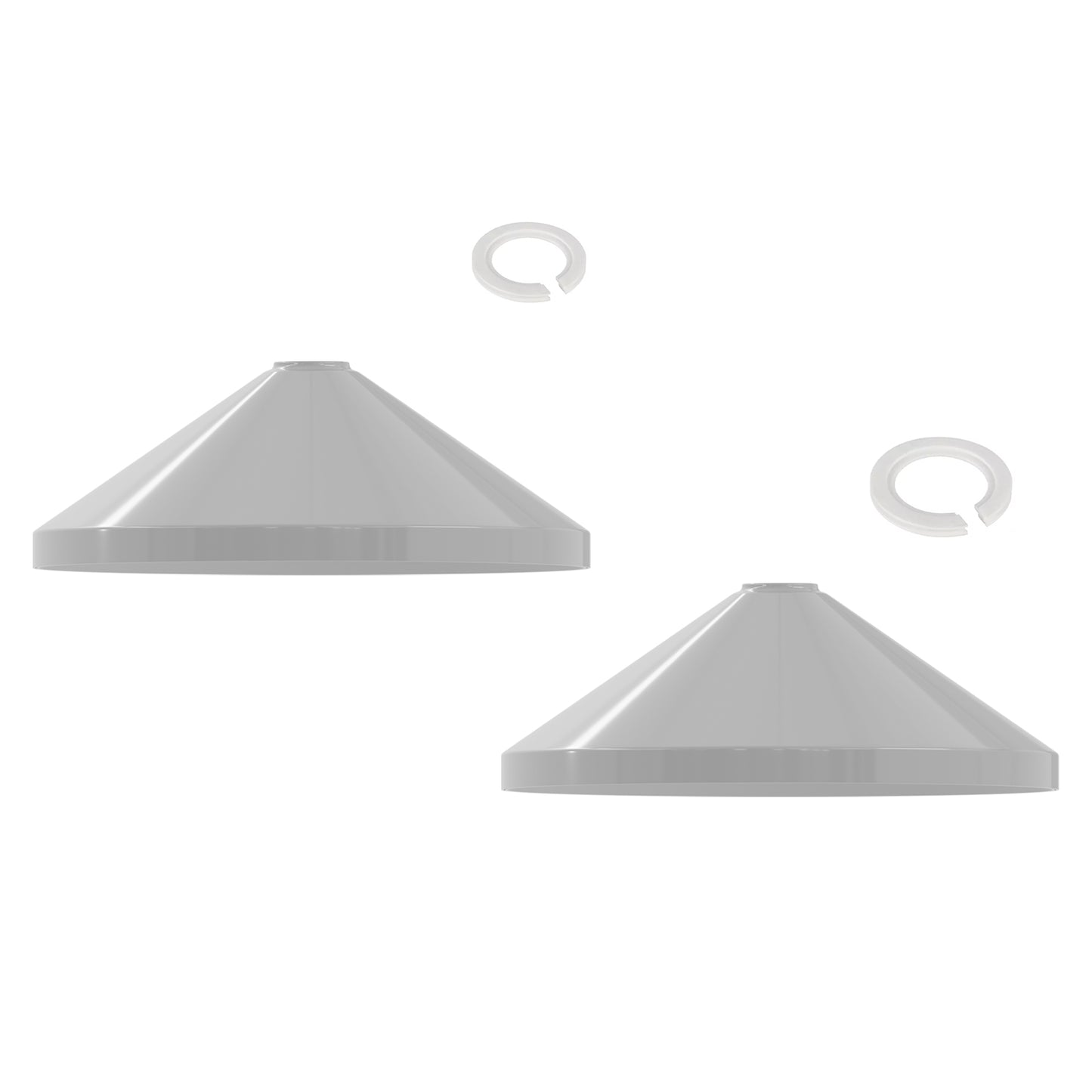 Ceiling Pendant light Adjustable Hanging Light with metal Cone Lampshade