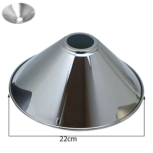 22cm x 10cm Vintage industrial Retro Pendant Lamp Shades Easy Fit Metal Light Shade