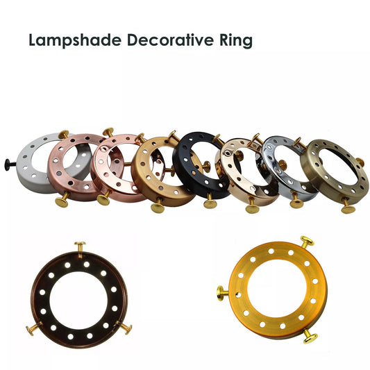 Stylish Shade Ring Designs for Modern Lighting Solutions