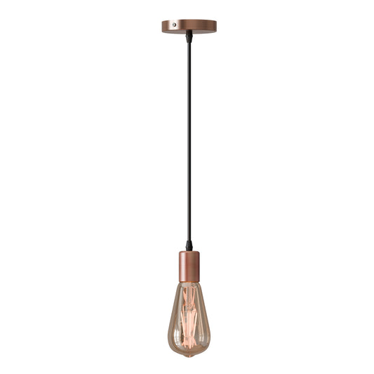 Vintage E27 Fitting Suspension Light Base Copper Lamp Holder Ceiling Pendant Lights~3640